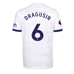 Tottenham Hotspur Radu Dragusin #6 Domaci Dres 2023-24 Kratak Rukavima